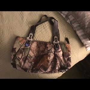 Camo purse